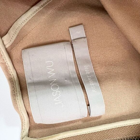 Jason Wu Sheath Dress Women's 2 Brown Cap Sleeves Back Zipped Resort 2010 - Picture 6 of 8